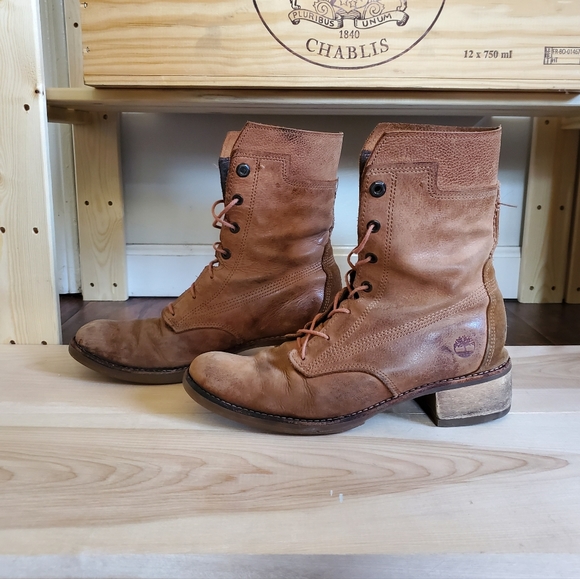 Timberland leather boots - Picture 2 of 16